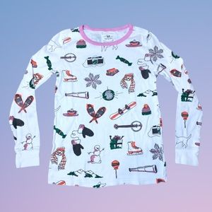 Crewcuts by J. Crew Winter Print Pajama Top